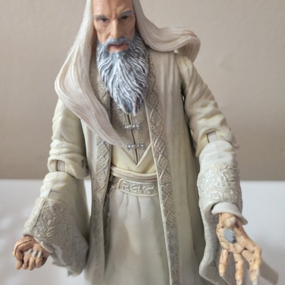 2001 Lord of the Rings Saruman Action Figure - Picture 3 of 6